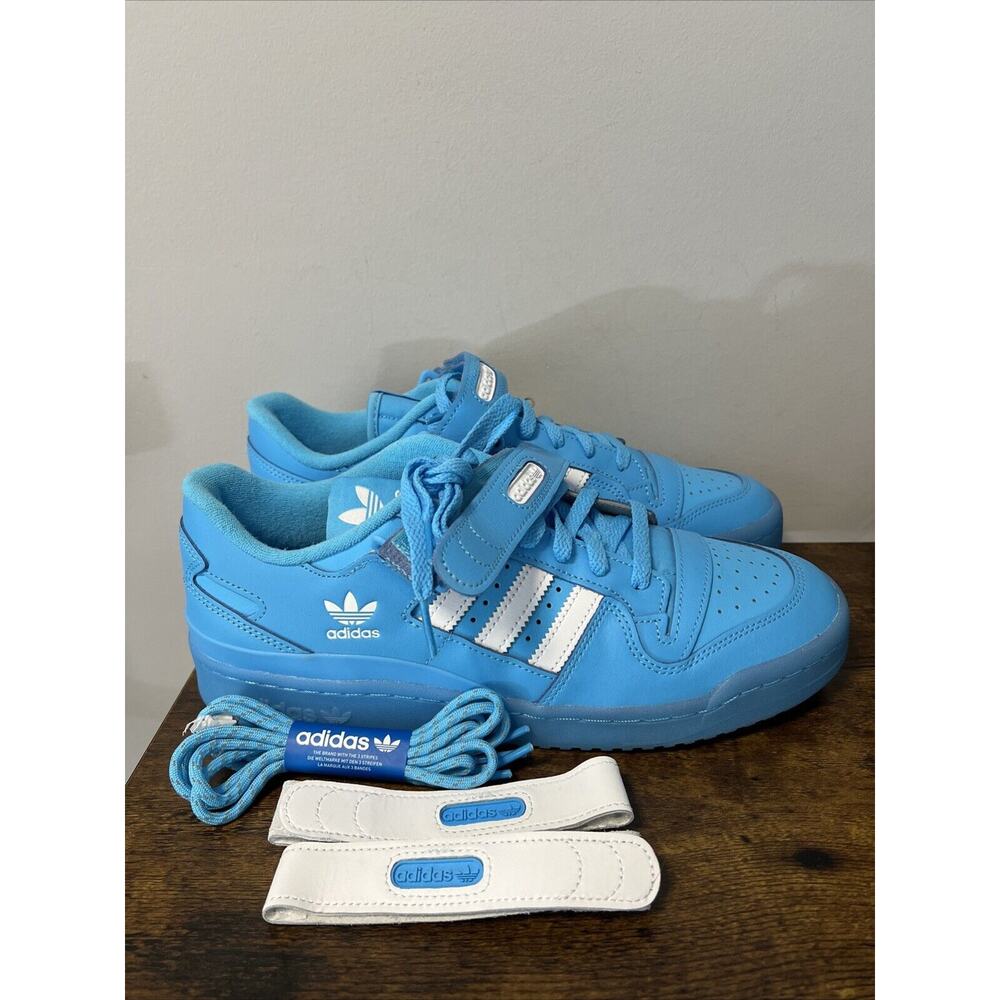 NEW Adidas originals Forum Low Shoes Sky Rush Cloud White GW1614 Men's Size 10